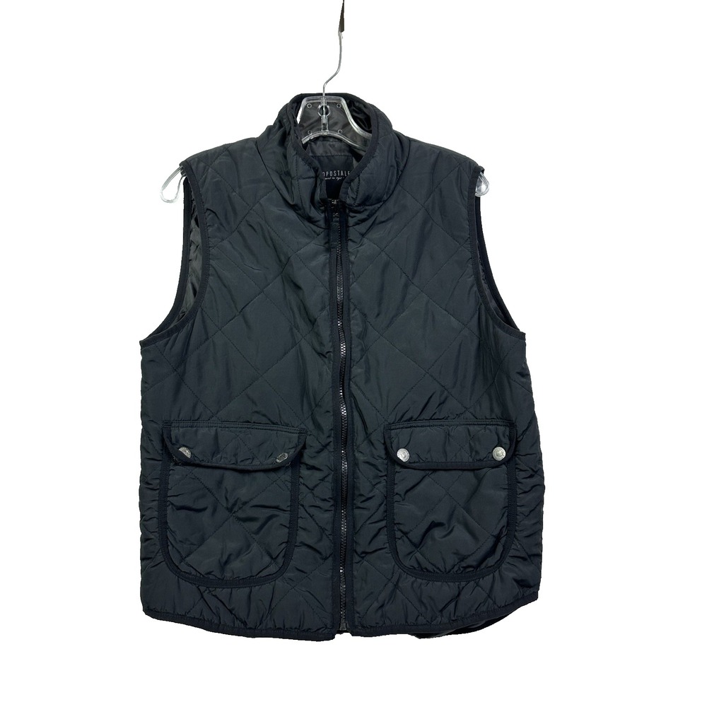 Aeropostale Quilted Vest Puffer‎ Sleeveless Jacket Pockets Full Zip Unisex XL